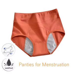 Briefs for Womens Cotton Menstrual Panties High Waist Underwear